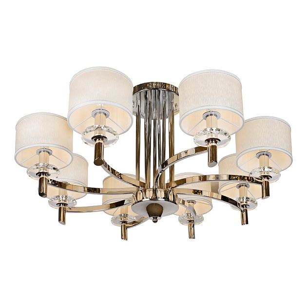 Потолочная люстра iLamp Fusion 88396/8 CR изображение 4 Потолочная люстра iLamp Fusion 88396/8 CR Фото № 4