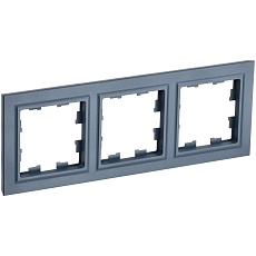 BRITE Рамка 3-местная РУ-3-БрМ маренго IEK BR-M32-K35