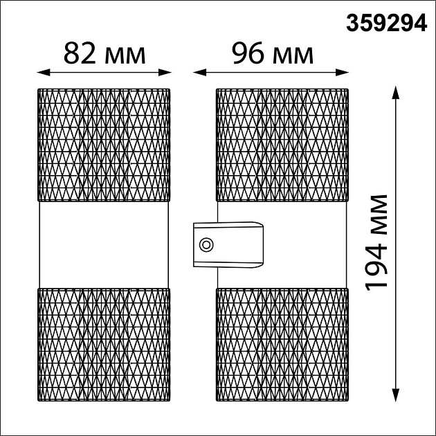 Уличный настенный светодиодный светильник Novotech Street Estima 359294 изображение 2 Уличный настенный светодиодный светильник Novotech Street Estima 359294 Фото № 2