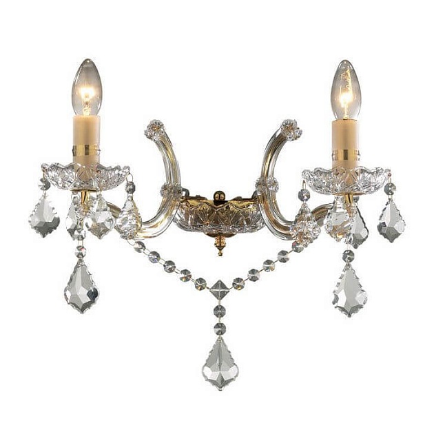 Бра Ideal Lux Florian Napoleon Ap2 Oro 035659 изображение 1 Бра Ideal Lux Florian Napoleon Ap2 Oro 035659 Фото № 1