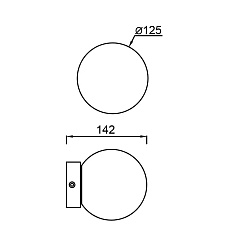 Настенный светодиодный светильник Mantra Puebla 8889 1