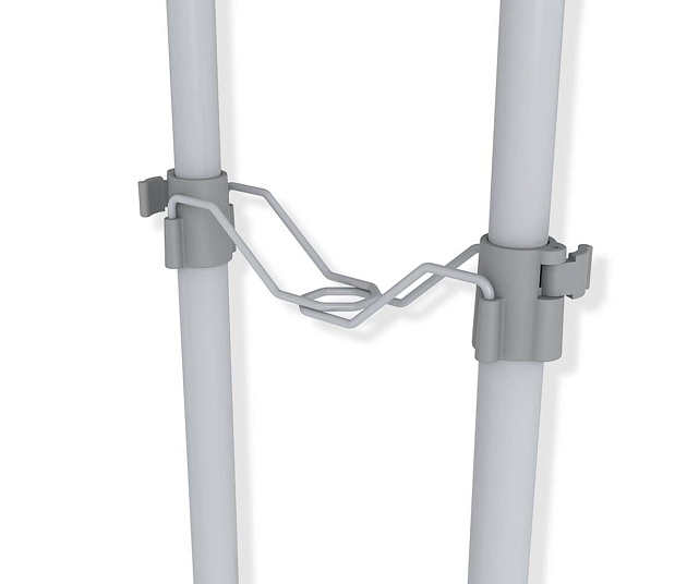 Гардеробная вешалка Sheffilton CH-4149 т.серый/св.серый/хром 9614162401 Фото № 3