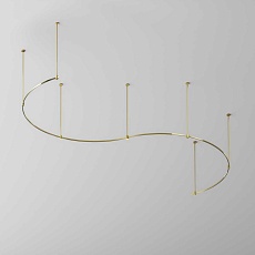 Шинопровод круглый из полукругов 1800мм Maytoni Technical FLARITY Busbar trunkings Flarity TRX154-2SR-D1800-BS 3