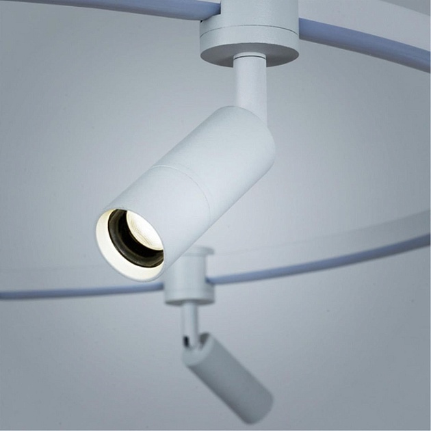 Подвесная светодиодная люстра Arte Lamp Ring A2186SP-1WH Фото № 3
