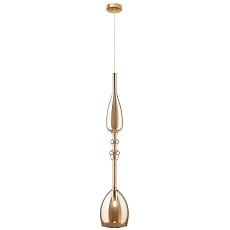 Подвесной светильник Crystal Lux Lux New SP1 C Amber
