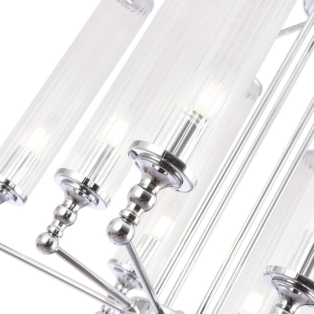 Подвесная люстра Crystal Lux Tomas SP8 D650 Chrome Фото № 4