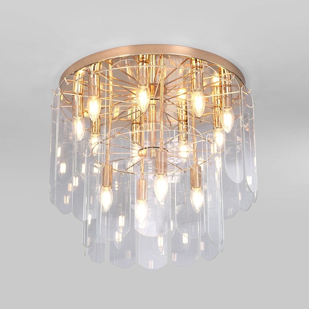 Потолочная люстра Eurosvet Claire 60170 a069015 Smart изображение 1 Потолочная люстра Eurosvet Claire 60170 a069015 Smart Фото № 1