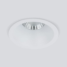 Встраиваемый светодиодный светильник Elektrostandard 15266/LED белый a055718 2