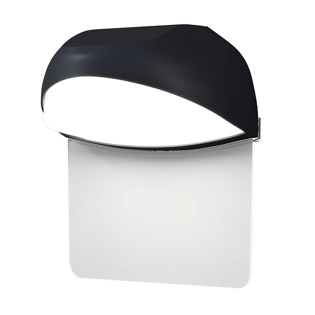 Уличный настенный светодиодный светильник Maytoni Gloss O447WL-L7GF3K Фото № 1