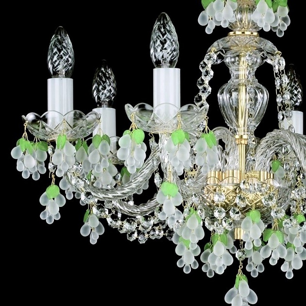 Подвесная люстра Artglass Gizela VI. VIno White St Фото № 4