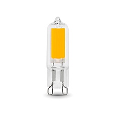 Лампа светодиодная Gauss G9 3.5W 4100K прозрачная 107809203 3