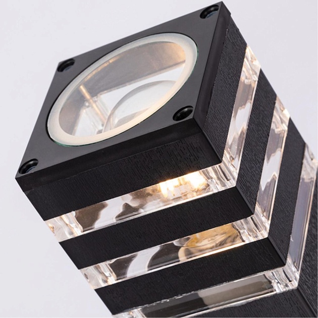 Уличный светильник Arte Lamp Hadar A4421PA-1BK Фото № 2