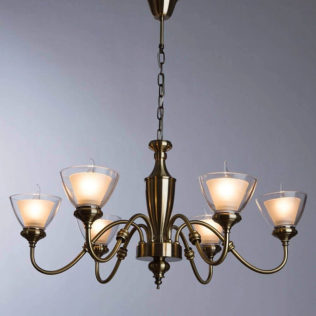 Подвесная люстра Arte Lamp A5184LM-6AB Фото № 2