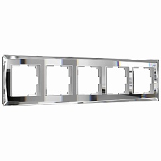 Рамка на 5 постов зеркальная Werkel W0051220 4690389158896