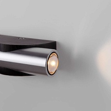 Настенный светодиодный светильник Elektrostandard Steel 40109/LED чёрный/сталь a055629 2