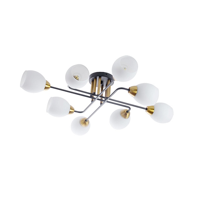 Потолочная люстра Arte Lamp ANDREA A8141PL-8BK изображение 1 Потолочная люстра Arte Lamp ANDREA A8141PL-8BK Фото № 1