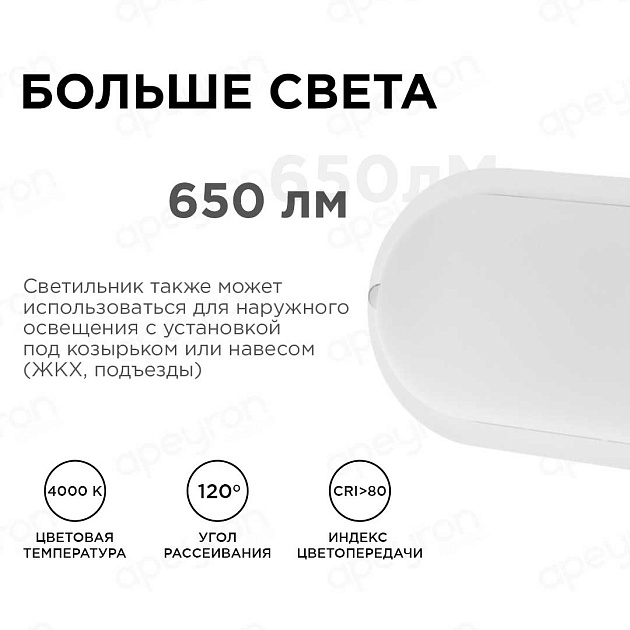 Накладной светодиодный светильник Apeyron 28-03 Фото № 2