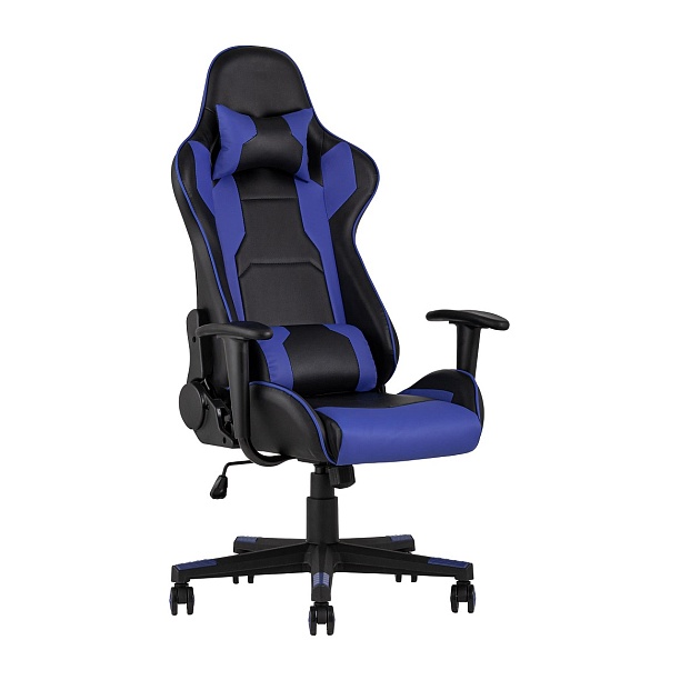 Игровое кресло TopChairs Diablo синее SA-R-4 blue Фото № 1