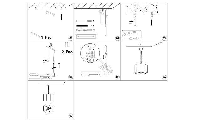 Подвесная люстра Moderli Rizar V1220-5P Фото № 7