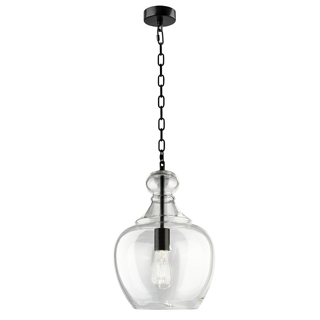 Подвесной светильник Crystal Lux CONSTANCIA SP1 BROWN Фото № 3