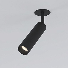 Встраиваемый светодиодный спот Elektrostandard Diffe 25040/Led черный a058226