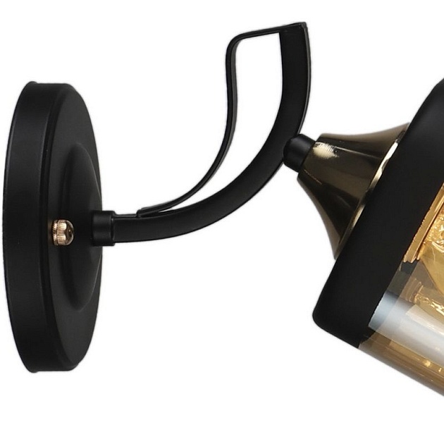 Бра Reluce 04484-0.2-01 BK+FGD Фото № 3