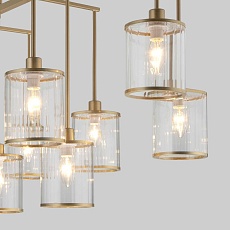 Потолочная люстра Eurosvet 60144/10 золото 1