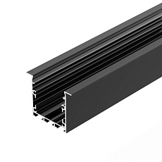 Профиль встраиваемый Arlight Linia49-F-S-2500 Black 041874 2
