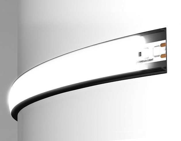 Профиль с рассеивателем Ambrella Illumination GP1600BK изображение 3 Профиль с рассеивателем Ambrella Illumination GP1600BK Фото № 3