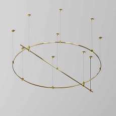 Шинопровод круглый из полукругов 1500мм Maytoni Technical FLARITY Busbar trunkings Flarity TRX154-2SR-D1500-BS 5