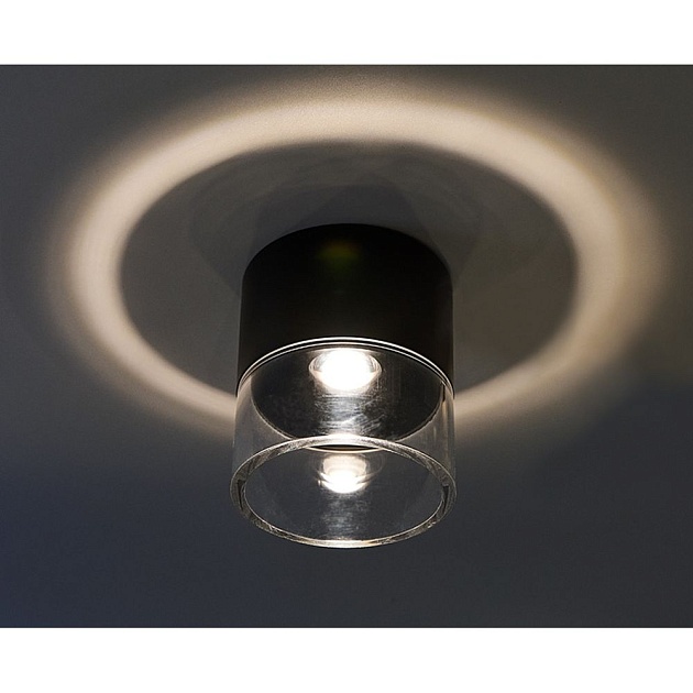 Потолочный светодиодный светильник Italline IT014-0201 black Фото № 2