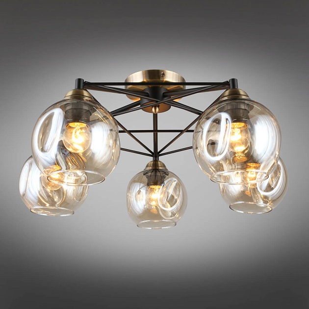 Потолочная люстра Omnilux Tuenno OML-93507-05 изображение 5 Потолочная люстра Omnilux Tuenno OML-93507-05 Фото № 5