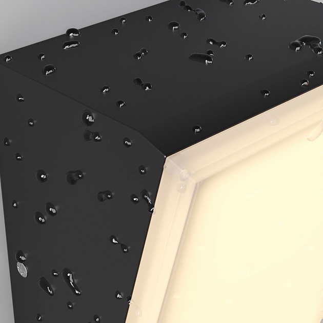 Уличный настенный светодиодный светильник Maytoni Brick O436WL-L10GF3K1 Фото № 4