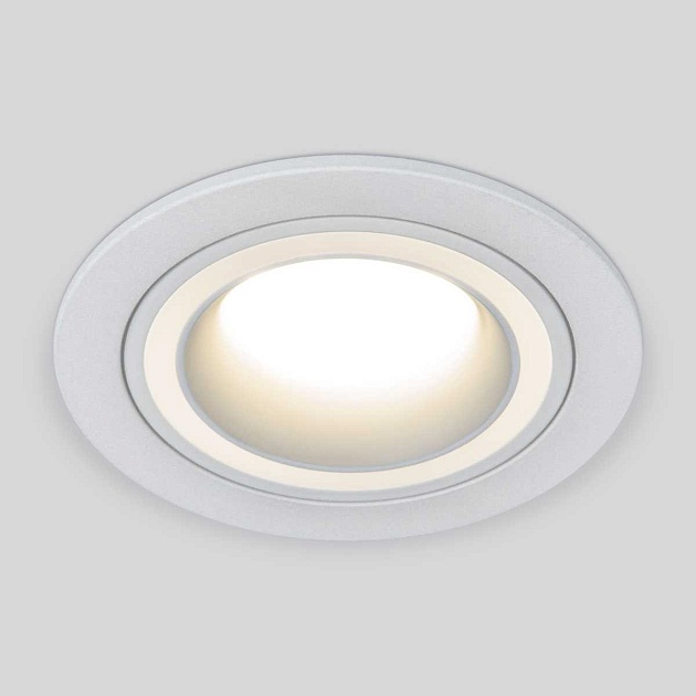 Встраиваемый светильник Elektrostandard 1081/1 MR16 белый a047716 Фото № 1