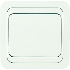 Переключатель Makel проходной 1-кл. СП Mimoza 10А IP20 бел./бел. 12005