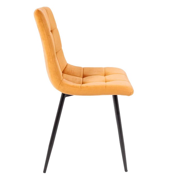 Кухонный стул AksHome Dallas горчичный, велюр 76330 Фото № 10