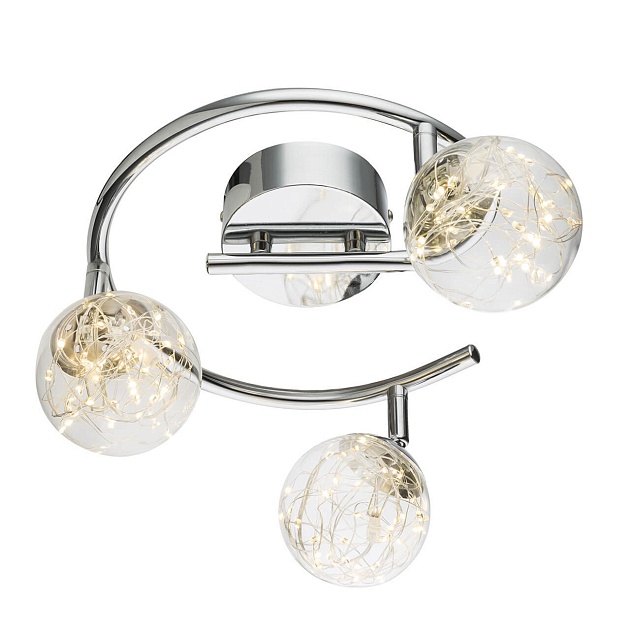 Светодиодный спот Globo X-Mas 56804-3 изображение 1 Светодиодный спот Globo X-Mas 56804-3 Фото № 1