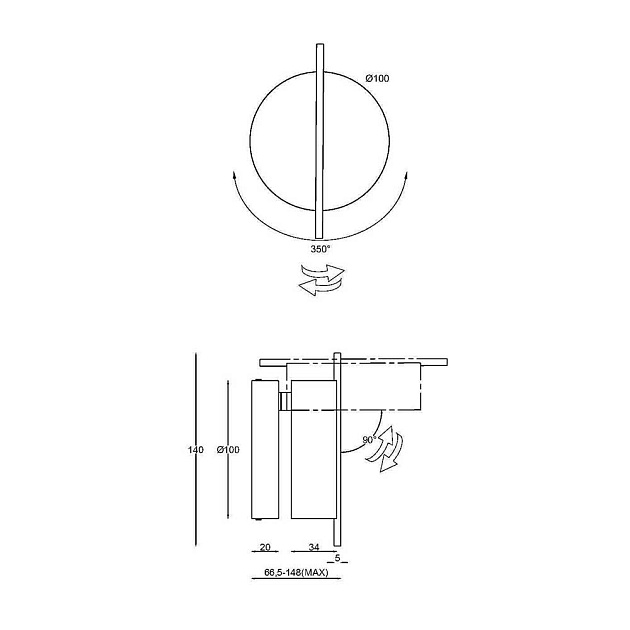 Светодиодный спот Maytoni Nuance MOD180WL-L4B3K Фото № 5