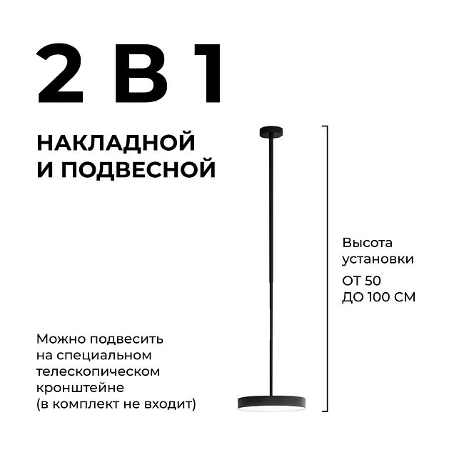 Светильник светодиодный накладной Apeyron 18-161 изображение 10 Светильник светодиодный накладной Apeyron 18-161 Фото № 10