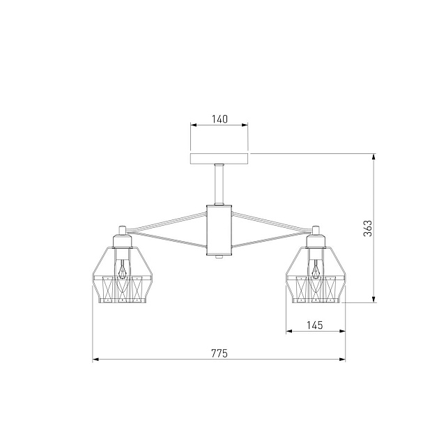 Потолочная люстра Eurosvet 70075/8 белый изображение 2 Потолочная люстра Eurosvet 70075/8 белый Фото № 2