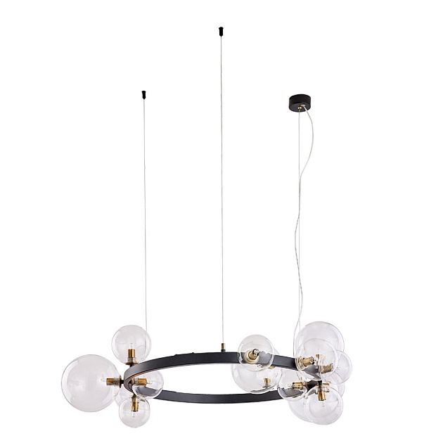 Подвесная люстра Arte Lamp Vincent A7790SP-15BK Фото № 1