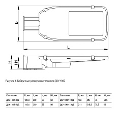 Уличный светодиодный консольный светильник IEK ДКУ LDKU0-1002-030-5000-K03 1