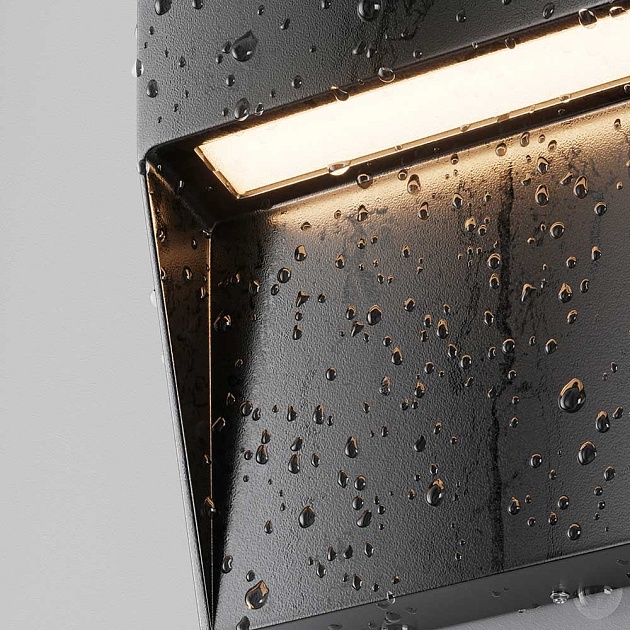 Уличный настенный светодиодный светильник Maytoni Mane O047SL-L3B3K Фото № 4