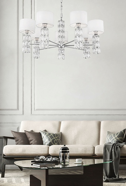 Подвесная люстра Maytoni Talento DIA008PL-07CH изображение 8 Подвесная люстра Maytoni Talento DIA008PL-07CH Фото № 8