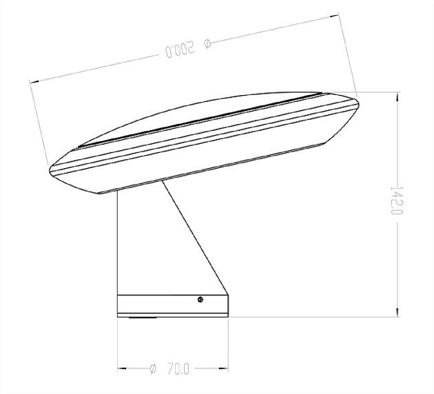 Уличный настенный светодиодный светильник Deko-Light Bermuda 731124 изображение 3 Уличный настенный светодиодный светильник Deko-Light Bermuda 731124 Фото № 3