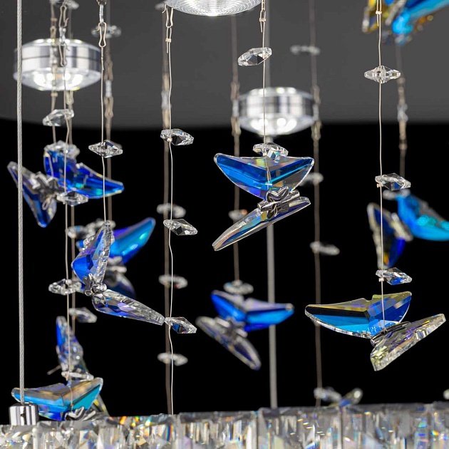 Люстра хрустальная с пультом Citilux ETERA CL322050 Фото № 7