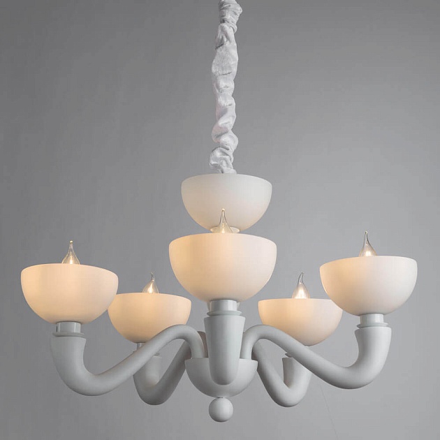 Подвесная люстра Divinare Bianca 7091/01 LM-5 Фото № 2