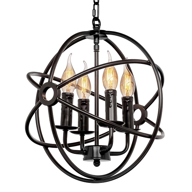 Подвесная люстра Loft IT Foucaults Orb Loft1192-4 изображение 2 Подвесная люстра Loft IT Foucaults Orb Loft1192-4 Фото № 2