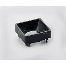 Потолочный светильник Italline FASHION FX1 alu + FASHION FXR black 3