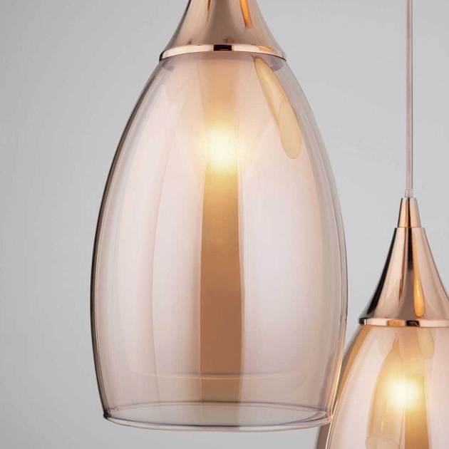 Подвесной светильник Eurosvet 50085/3 золото Фото № 4